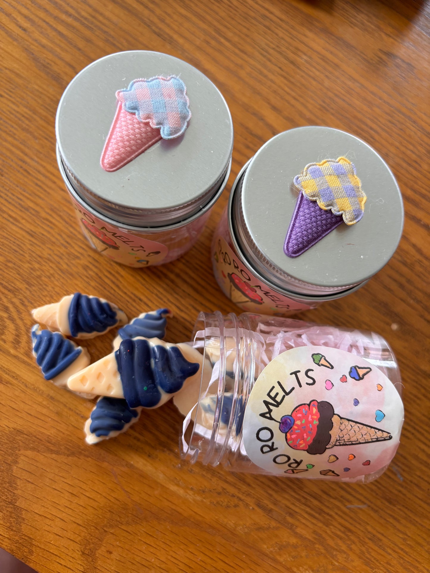 Ice cream pots 🍦