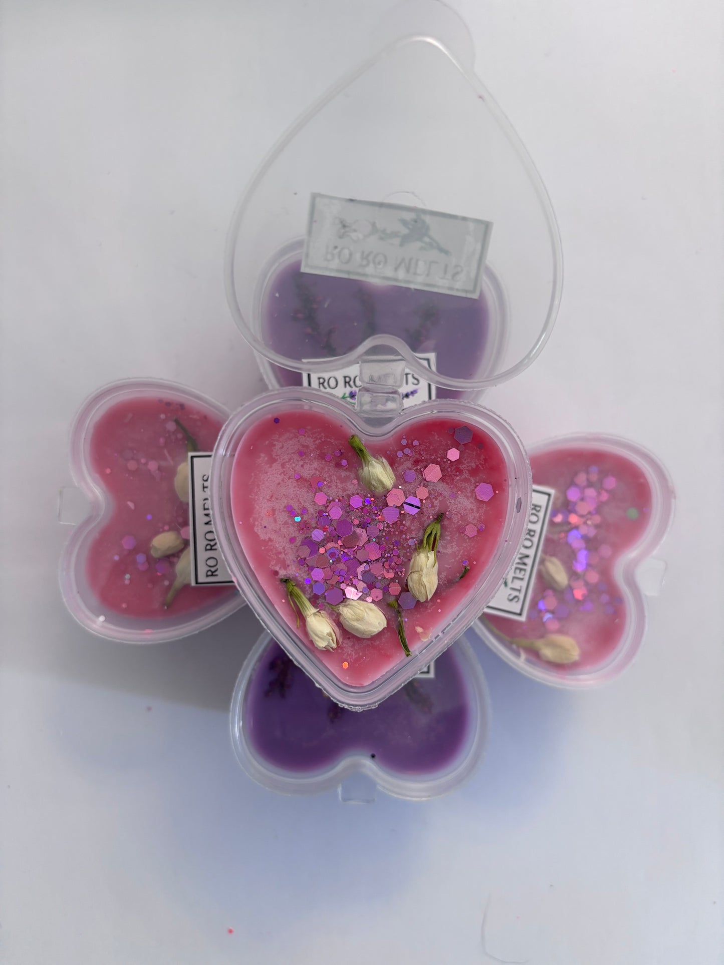 Heart sample pots 💖