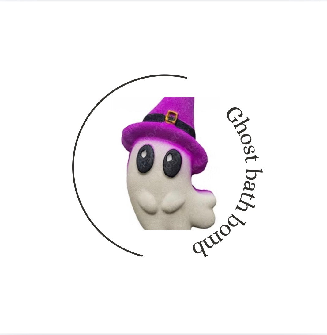 Ghost bath bomb