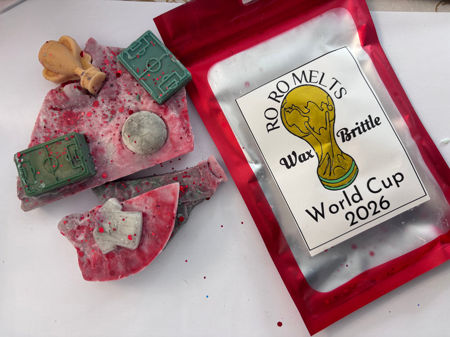 World Cup wax brittle ⚽️🏴󠁧󠁢󠁥󠁮󠁧󠁿