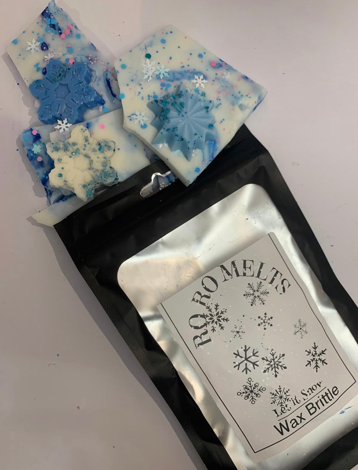 Snowflake wax brittle ❄️